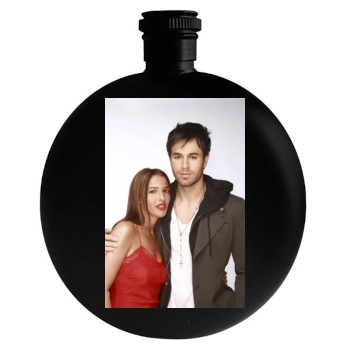 Enrique Iglesias Round Flask