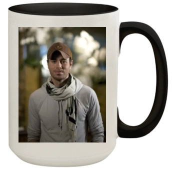 Enrique Iglesias 15oz Colored Inner & Handle Mug