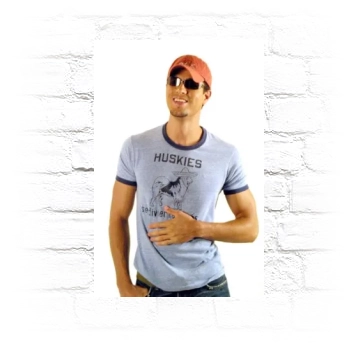 Enrique Iglesias Metal Wall Art