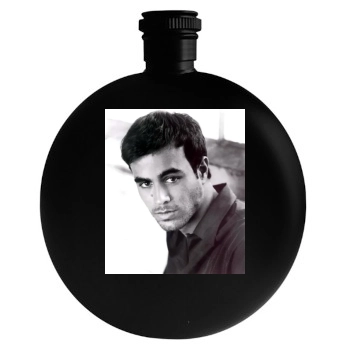 Enrique Iglesias Round Flask