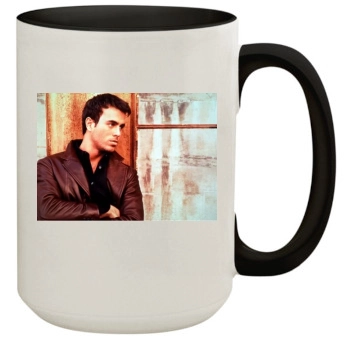 Enrique Iglesias 15oz Colored Inner & Handle Mug