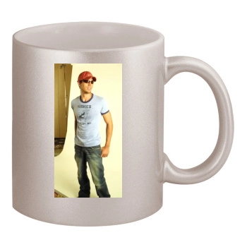 Enrique Iglesias 11oz Metallic Silver Mug