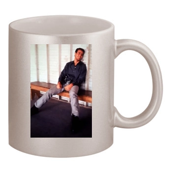 Enrique Iglesias 11oz Metallic Silver Mug