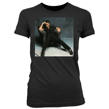 Enrique Iglesias Women's Junior Cut Crewneck T-Shirt