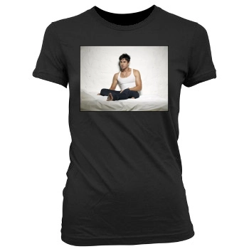Enrique Iglesias Women's Junior Cut Crewneck T-Shirt