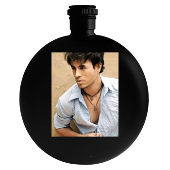 Enrique Iglesias Round Flask