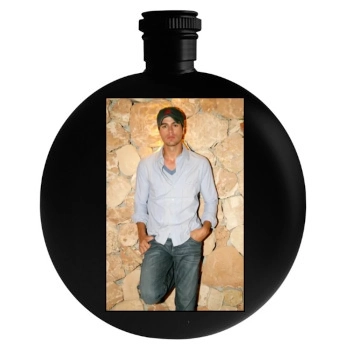 Enrique Iglesias Round Flask