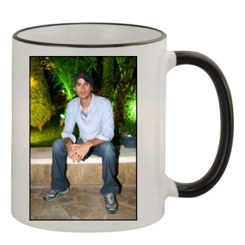 Enrique Iglesias 11oz Colored Rim & Handle Mug