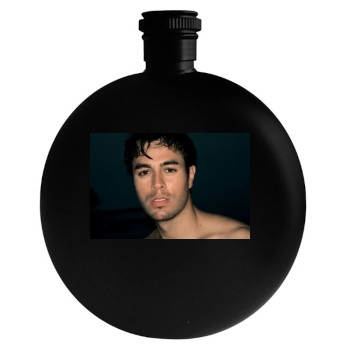 Enrique Iglesias Round Flask