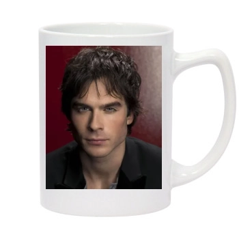 Ian Somerhalder 14oz White Statesman Mug