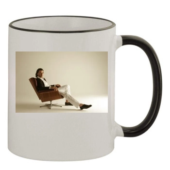 Gavin Rossdale 11oz Colored Rim & Handle Mug