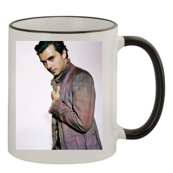 Gavin Rossdale 11oz Colored Rim & Handle Mug