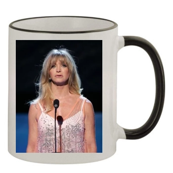 Goldie Hawn 11oz Colored Rim & Handle Mug