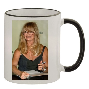 Goldie Hawn 11oz Colored Rim & Handle Mug