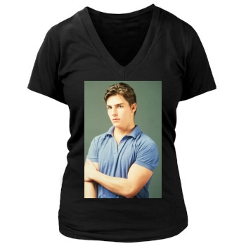 Tom Cruise Women's Deep V-Neck TShirt