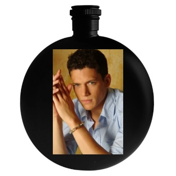 Wentworth Miller Round Flask