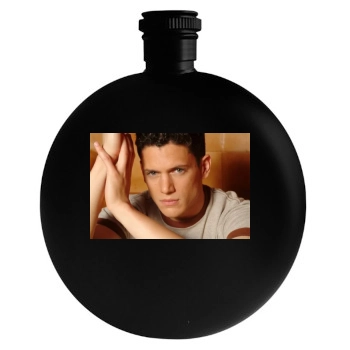 Wentworth Miller Round Flask