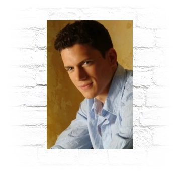 Wentworth Miller Metal Wall Art