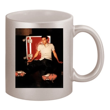 Enrique Iglesias 11oz Metallic Silver Mug