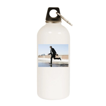 Jake Gyllenhaal White Water Bottle With Carabiner