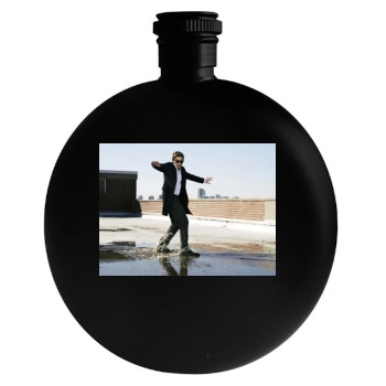 Jake Gyllenhaal Round Flask