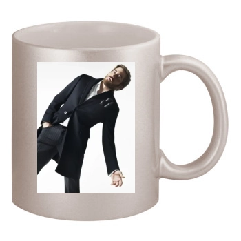 Jake Gyllenhaal 11oz Metallic Silver Mug