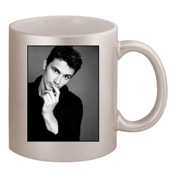 James Franco 11oz Metallic Silver Mug