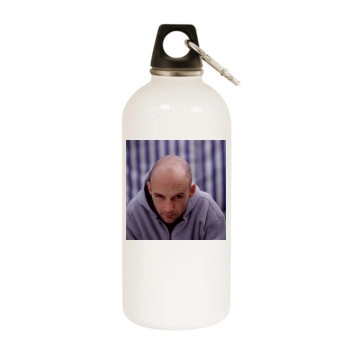 Moby White Water Bottle With Carabiner