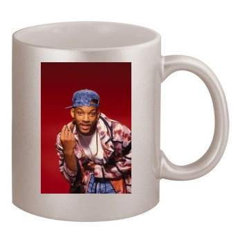 Will Smith 11oz Metallic Silver Mug