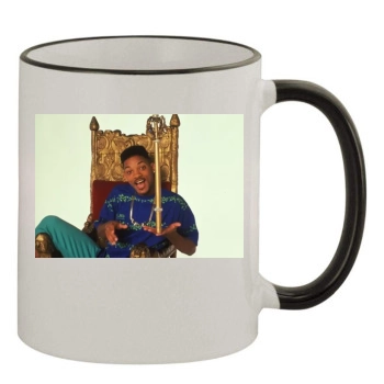 Will Smith 11oz Colored Rim & Handle Mug