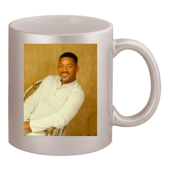 Will Smith 11oz Metallic Silver Mug