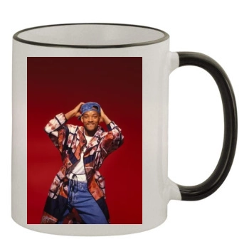 Will Smith 11oz Colored Rim & Handle Mug