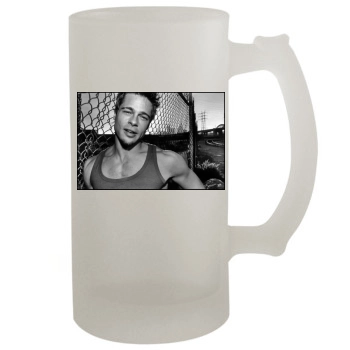 Brad Pitt 16oz Frosted Beer Stein