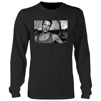 Brad Pitt Men's Heavy Long Sleeve TShirt