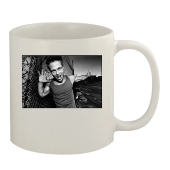 Brad Pitt 11oz White Mug