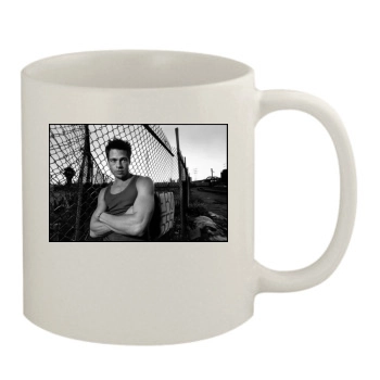 Brad Pitt 11oz White Mug