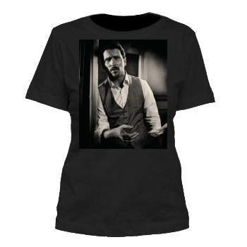 Christian Bale Women's Cut T-Shirt