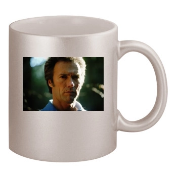 Clint Eastwood 11oz Metallic Silver Mug