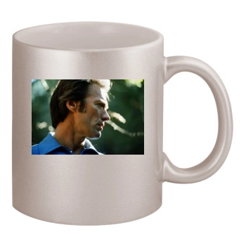 Clint Eastwood 11oz Metallic Silver Mug