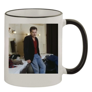 Martin Sheen 11oz Colored Rim & Handle Mug