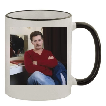 Martin Sheen 11oz Colored Rim & Handle Mug