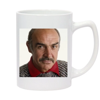 Sean Connery 14oz White Statesman Mug