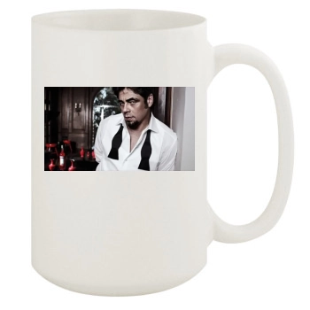 Benicio del Toro 15oz White Mug