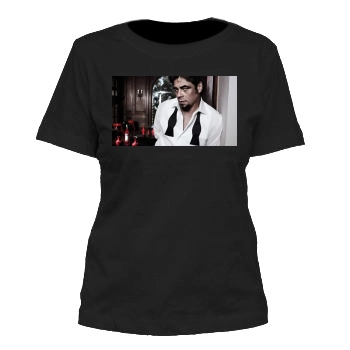 Benicio del Toro Women's Cut T-Shirt