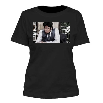 Benicio del Toro Women's Cut T-Shirt