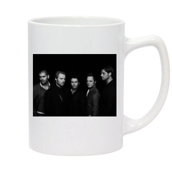 Boyzone 14oz White Statesman Mug