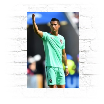 Cristiano Ronaldo Metal Wall Art