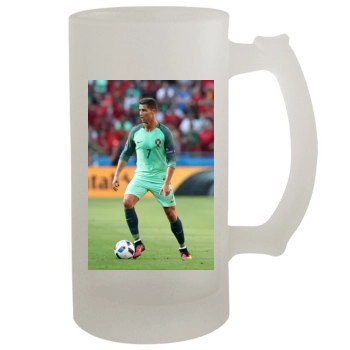 Cristiano Ronaldo 16oz Frosted Beer Stein