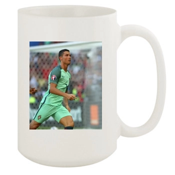 Cristiano Ronaldo 15oz White Mug