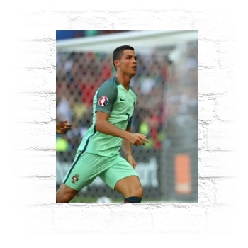 Cristiano Ronaldo Metal Wall Art